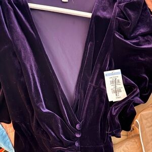 Chelsea28 Deep Purple Dress